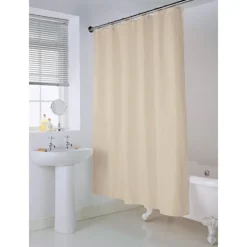Rideau de douche beige