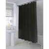 Rideau de douche noir