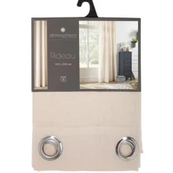 Rideau leon lin 140x260