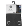 Rideau sofia 140x240 noir