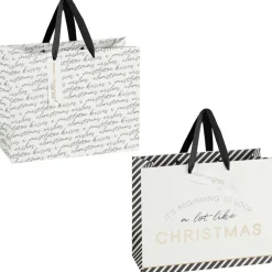 Sac cadeaux shopping scandi