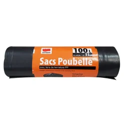Sacs poubelle liens 100l