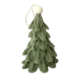Sapin en feutrine h14cm a suspen