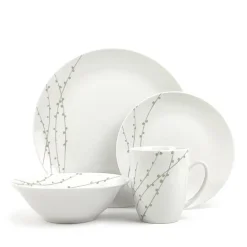 Service vaisselle vert 16pcs