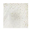 Serviette gold star 33x33cm x20