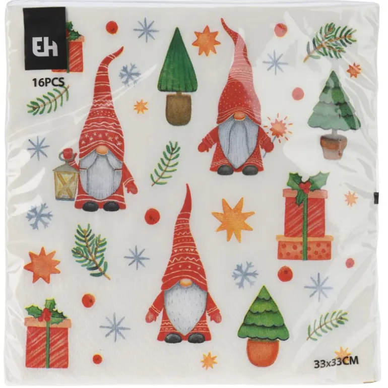 Serviettes 33x33cm 16pcs