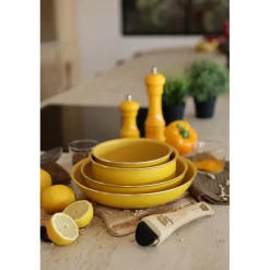 Set 5 pieces colorama jaune
