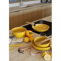 Set 5 pieces colorama jaune