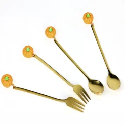 Set de 4 couverts pumpkin