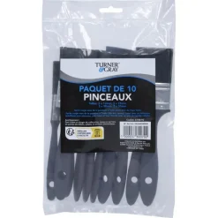 Set de 10 pinceaux plats