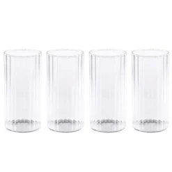 Set de 4 verres cottele haut