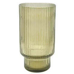 Set de 4 verres haut strie