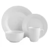 Set de vaisselle blanc 12 pcs