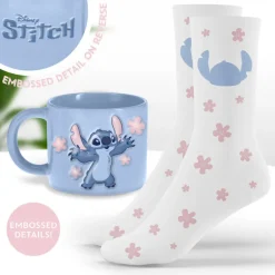 Set mug et chaussettes stitch