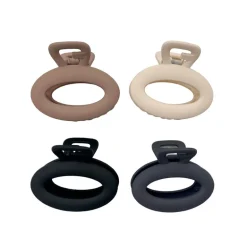 Set pince cheveux nude x4