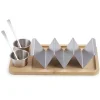 Set planche porte-tacos 4 pcs