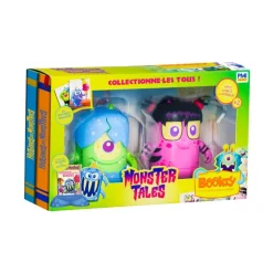 Set x2 figurines booksy + livre