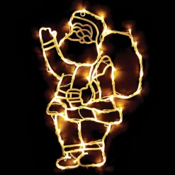 Silhouette dAinterieur pere noel