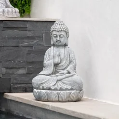 Statue bouddha 2 modeles assorti