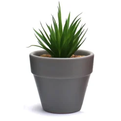 Succulente artificielle en pot