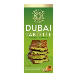 Tablette de chocolat dubai 100g