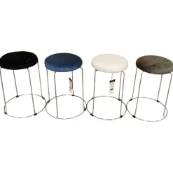 Tabouret empilables en inox
