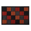 Tapis caroll 40x60cm orange