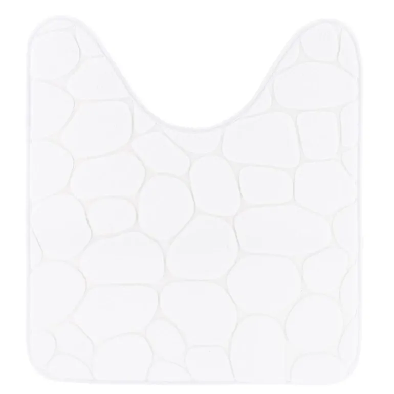 Tapis contour blanc