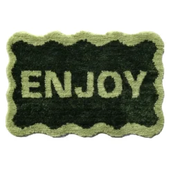 Tapis de bain enjoy vert