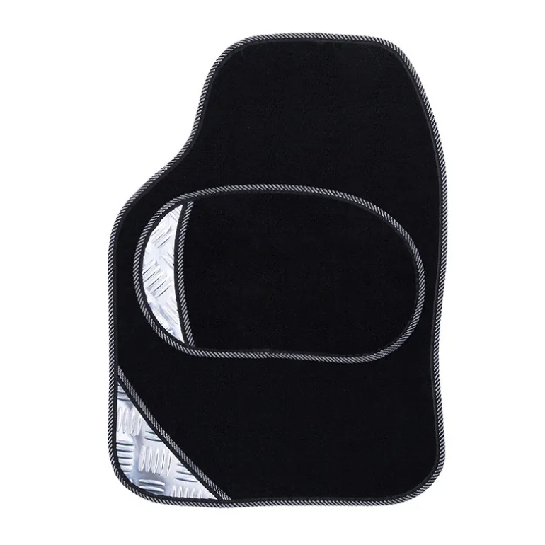 Tapis de voiture 4pcs damier