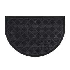 Tapis demi lune 40x60 damier