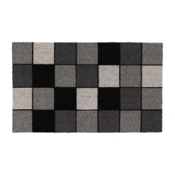 Tapis imp carlotta gris 45x75cm