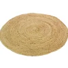 Tapis jute d120cm naturel
