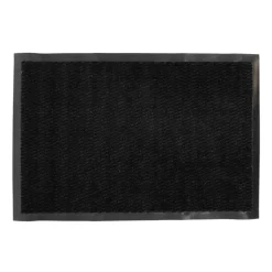Tapis lisa noir