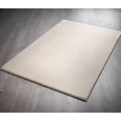 Tapis microplush creme