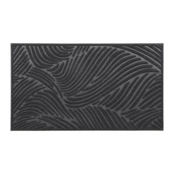 Tapis vague 43,5x75cm noir