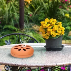 Terre cuite + 6 spirales citronn