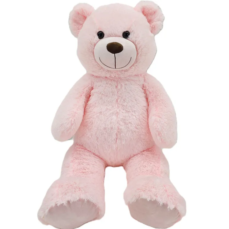 Terry l'ours rose 80cm