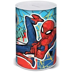 Tirelire metal spiderman