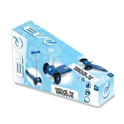 Trottinette 3 roues evo bleue