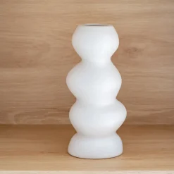 Vase effet papier mache