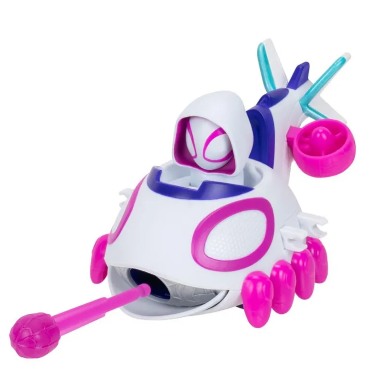 Vehicule lanceur et figurine spi