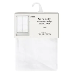 Vitrage x2 serenity 60x120cm