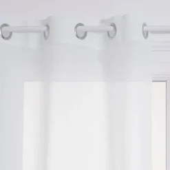 Voilage ana blanc 140x240 cm