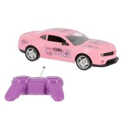 Voiture rc fille 27mgz 1/18 rose